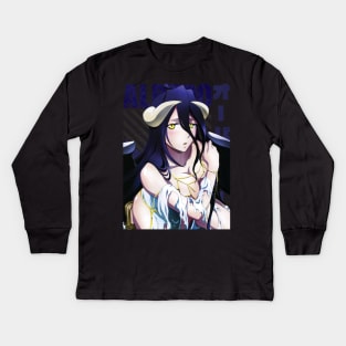 Overlord - Albedo Kids Long Sleeve T-Shirt